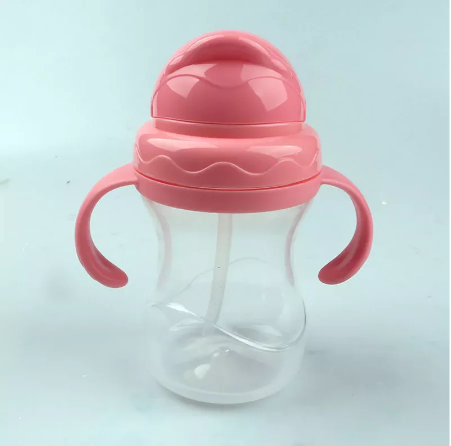 Silica Gel Feeding Kids Toddler Newborn Baby Drink Cups Water Bottles Kids Drinking Sippy A Cup with Straw Infantil Drinker
