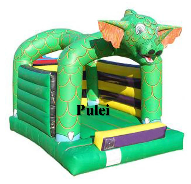 Commercial Cartoon Themed Cheap Backyard Bounce House Dinosaur Inflatable Bouncy Jumper Blow Up For Sale