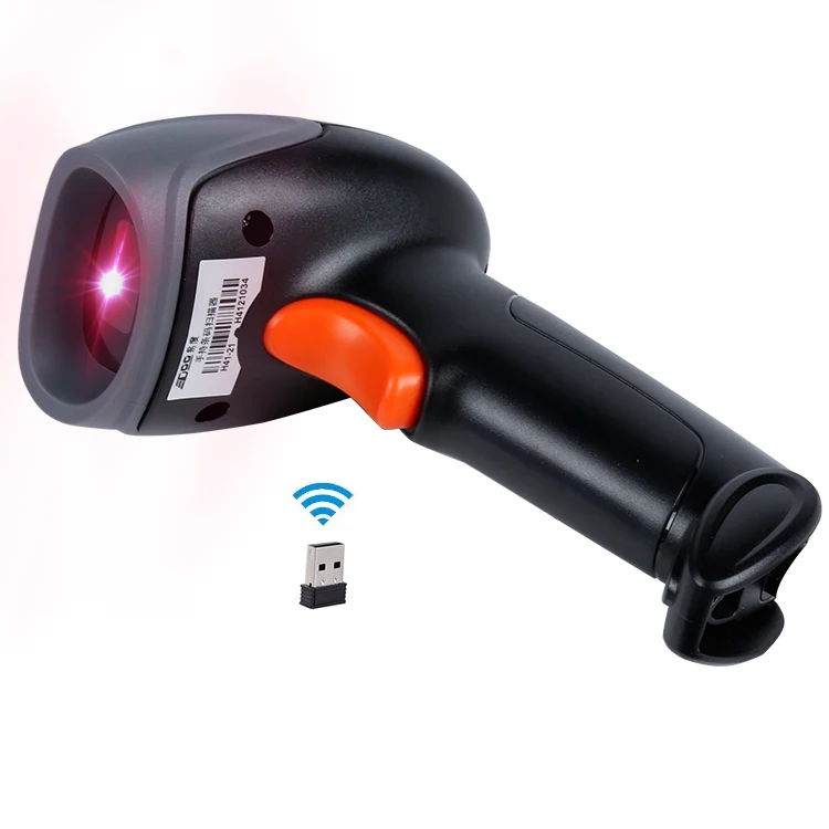 Edoo Factory Supply High quality cheaper Wireless Portable 1d 2d Handheld Barcode Scanner For supermarket