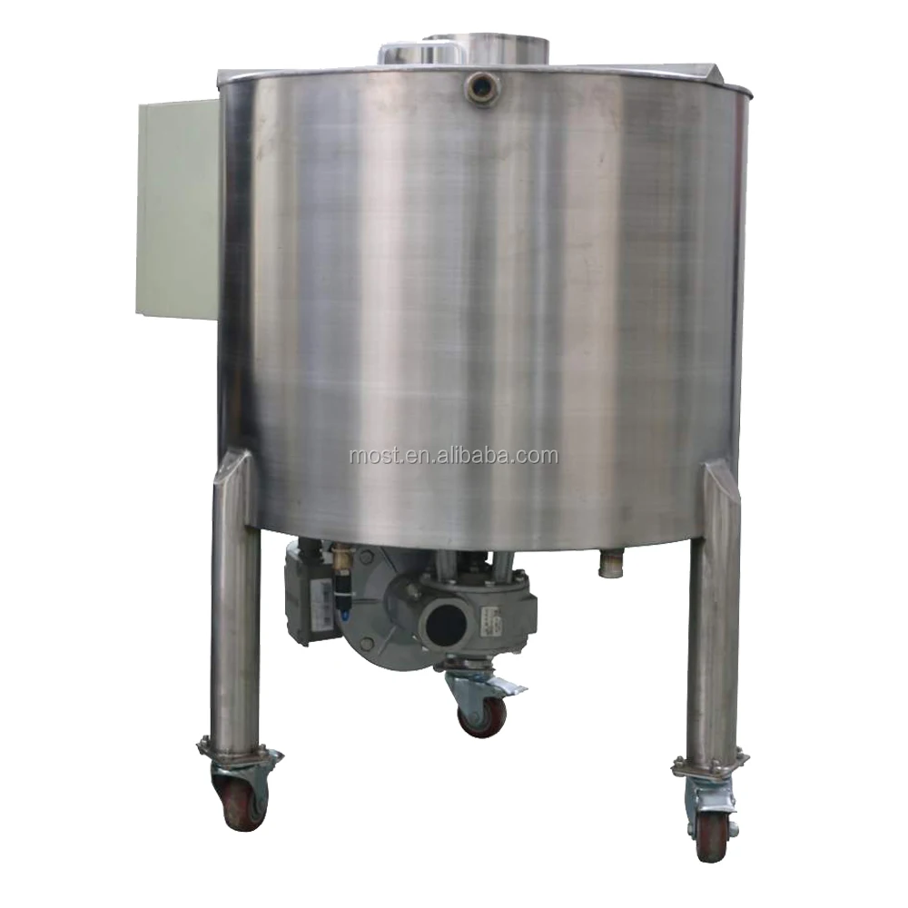 stainless steel chocolate holding tank high capacity