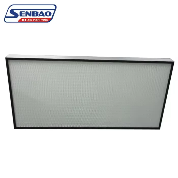 24x48 inches H14 air filter in panel type for mushroom laboratory