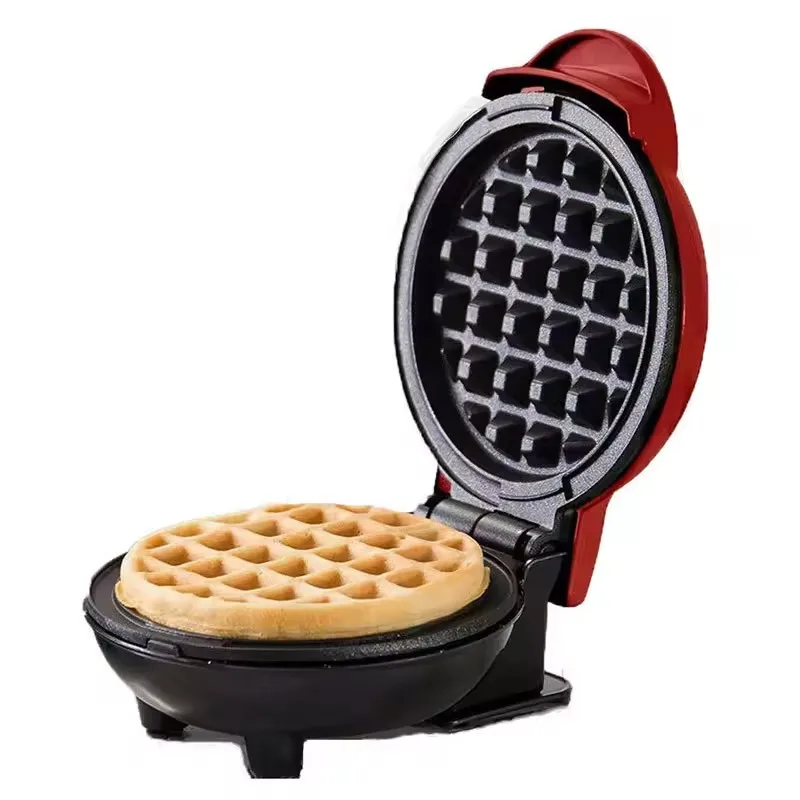 Electric Mini Waffle Maker, Machine Non-stick Plates Waffles Breakfast Snack Maker Electric Mini Waffle Maker