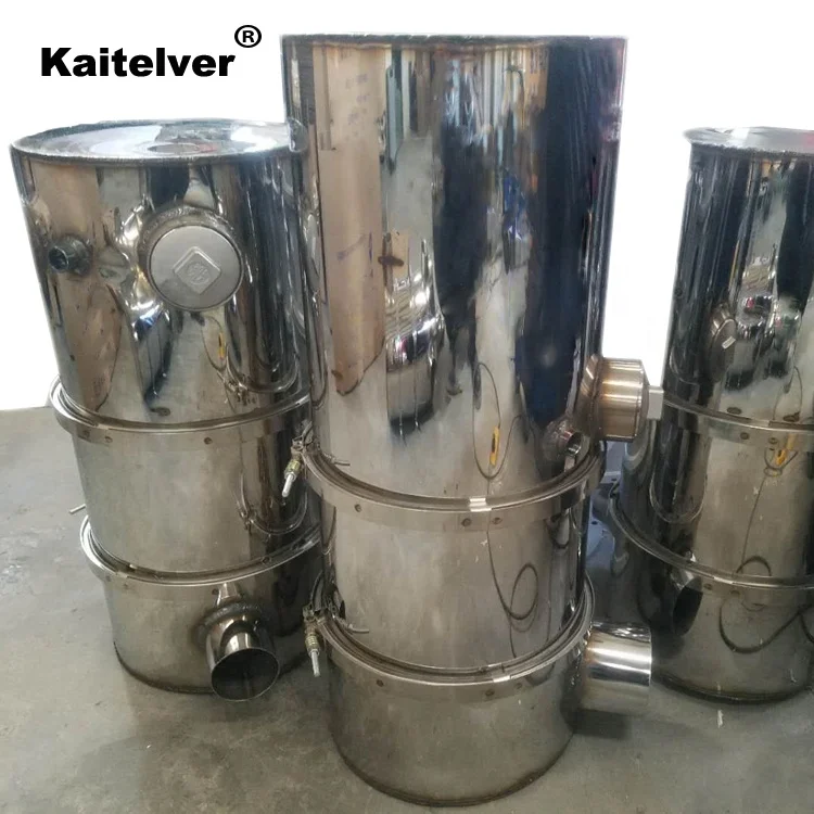 Catalytic converter diesel particulate filter for diesel generator and genset DPF+DOC