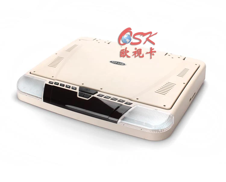 OSK XD-1561 AV 12V 24V 15 6 дюймов Автомобильный потолочный монитор ЖК-телевизор дисплей откидной экран для рекламы на автобусах