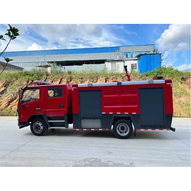 Горячая продажа пожарная машина дизельный двигатель f 4 м3 воды 1 пены Dongfeng 5