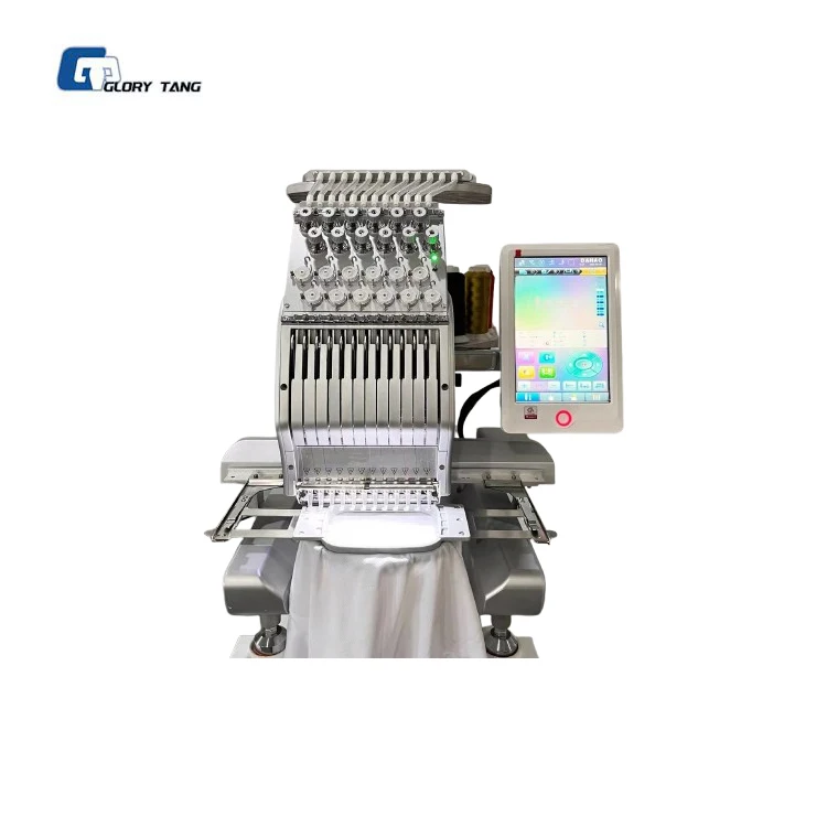 Cap And Hat Design Compatible With Brother Janome And Ricoma Systems Compact Multiple Heads Industrial Mini Embroidery Machine