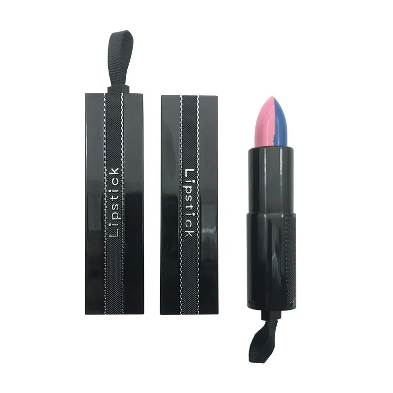 Custom two-color lipstick waterproof lipsticks with private label