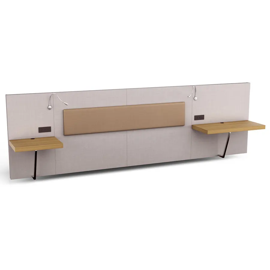 Classic Hotel customized size headboard bedroom furniture