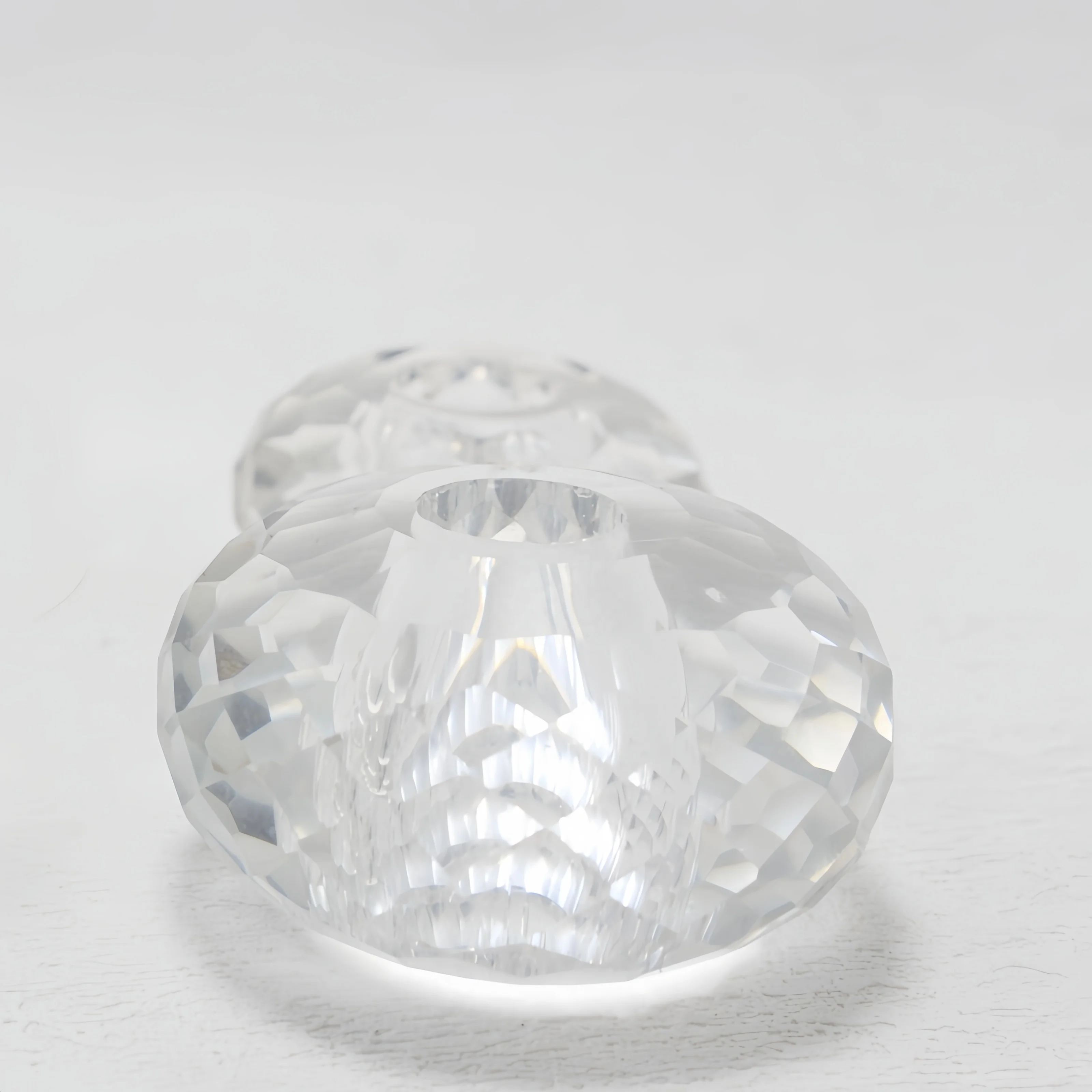Factory Supply Faceted Crystal Glass Ball for Furniture Accessory
