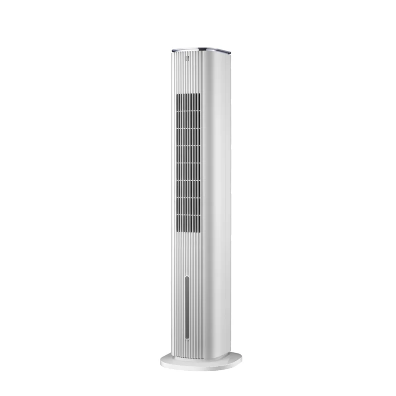New Model Small Slim Compact Portable Bladeless 5L Honeycomb Water Evaporative  Oscillating Tower Fan Air Cooler
