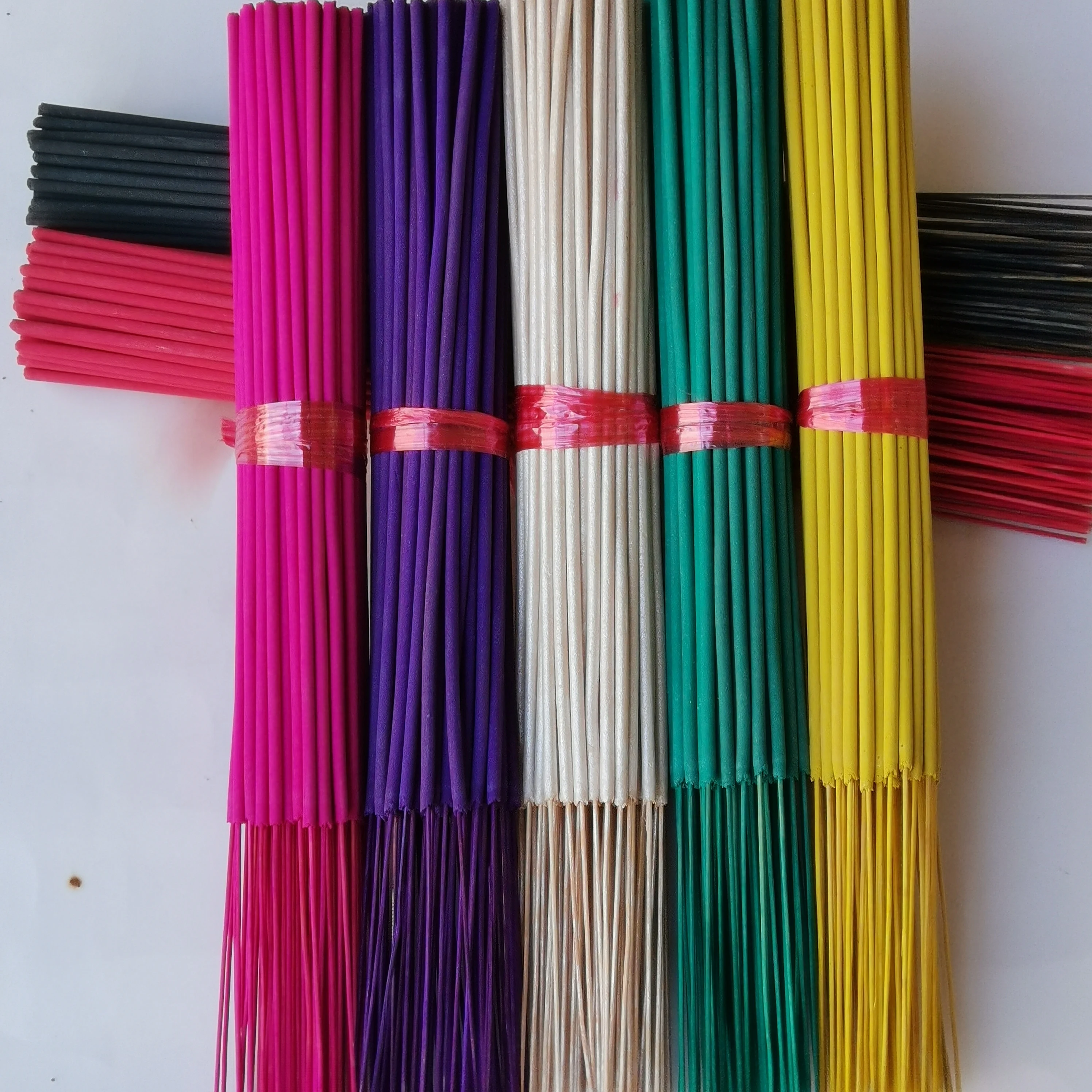 Raw incense stick bulk Unscented Natural agarbatti  incense sticks unscented 100 bundle 11 inch