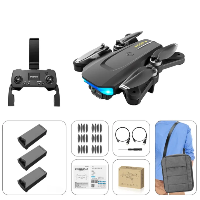 LSRC-38 RC Quadcopter Motor 6K Dual IES fpv Long Range Drone Flight Time with Hd Camera and Gps