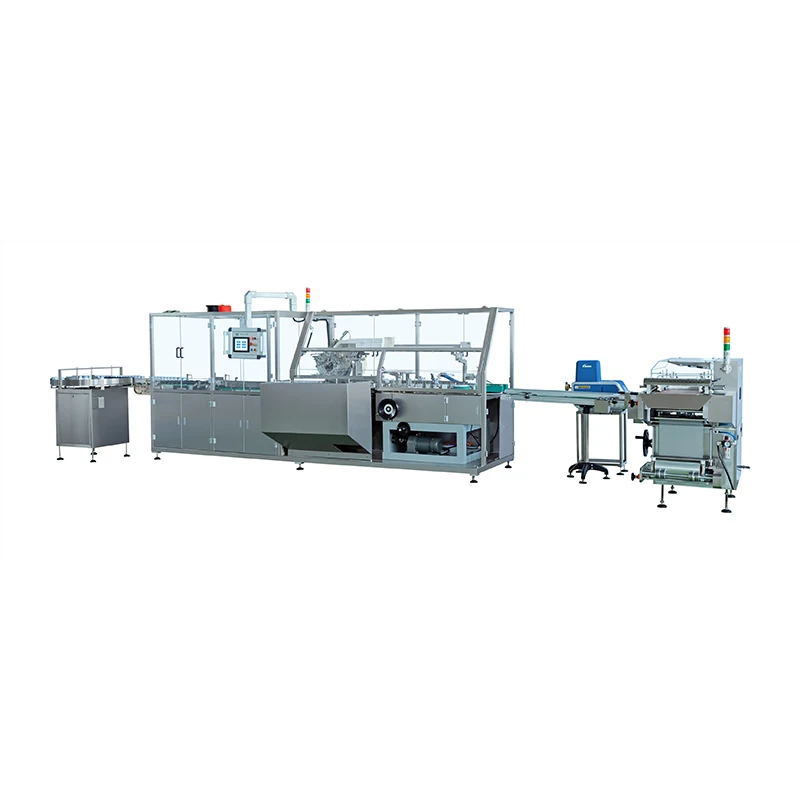 Pharmaceutical Tablet Capsule & Blister Horizontal Automatic Cartoning Machine