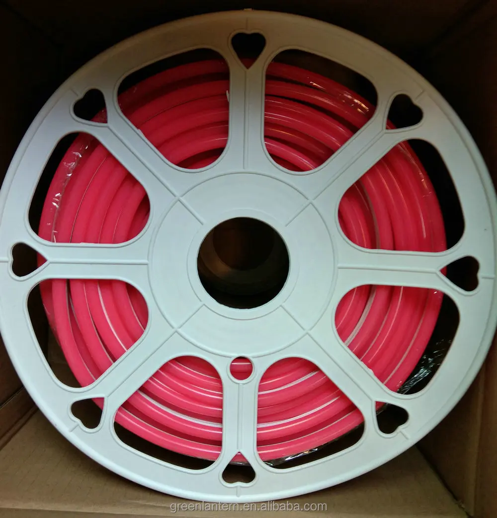  Neonflex 12 В Розовый Оранжевый холодный синий RGB 6x12 мм 8x16 настоящая силиконовая светодиодная неоновая гибкая трубка для DIY вывеска декоративная