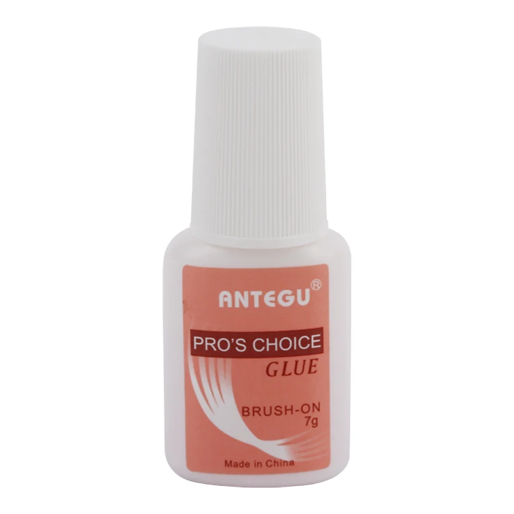 Nail Tip Glue Gel Customized Logo Acrylic 7g Mini Press On Nail Gel Glue Private Label  Brush On Nail Glue