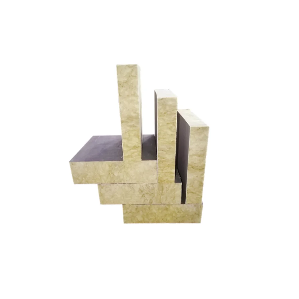 Residential Projects Construction Mineral Wool Sandwich Thermal Insulation Board rock wool mortar paper