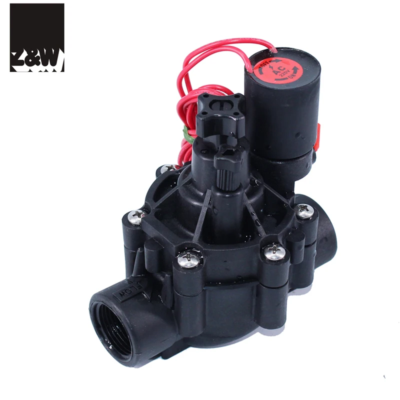 3/4inches electronic valve solenoid magnetic pilot plastic electric  DV CPF  DN20 Water Solenoid Valve Electromagnetic Valve