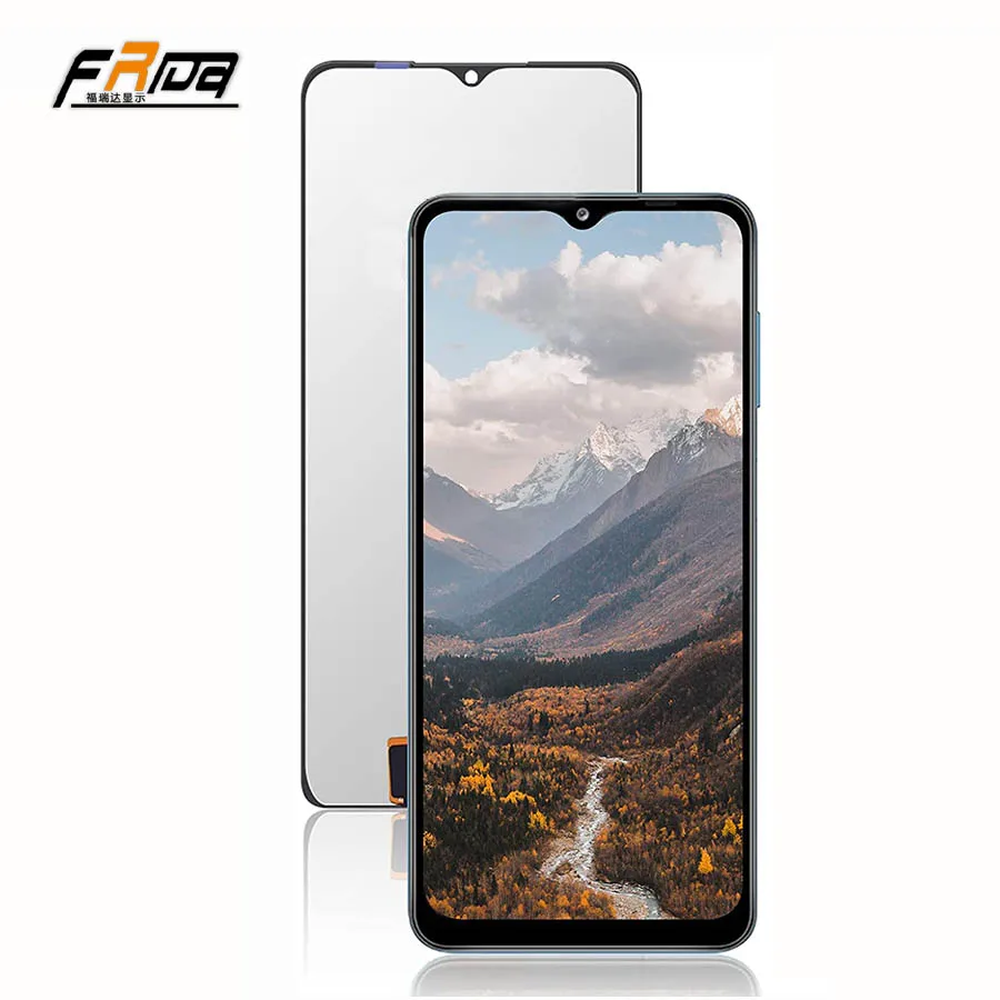 6.5 inch black color Galaxy A12 mobile phone LCD Screen Replacement Touch Display Digitizer Assembly for Samsung Galaxy A12