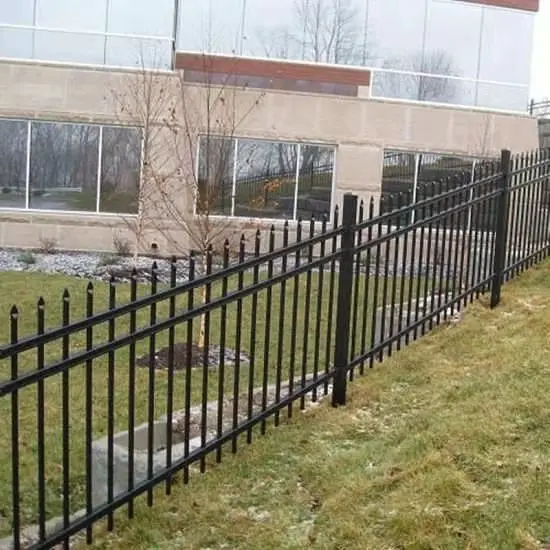 Aluminum Anti rust Raking Security Garden Decoration Fence Treils Panels Outdoor Metal Fencing Panels