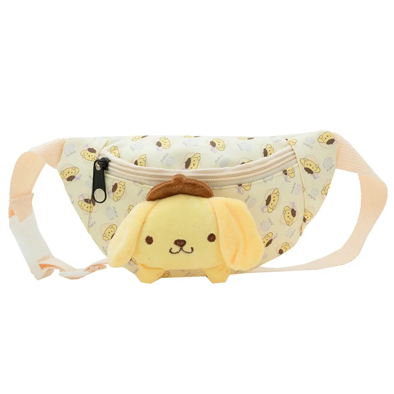 Новинка плюшевая сумка-мессенджер Sanrios с милой мелодией Kuromi Cinnamoroll мультяшная Детская сумка