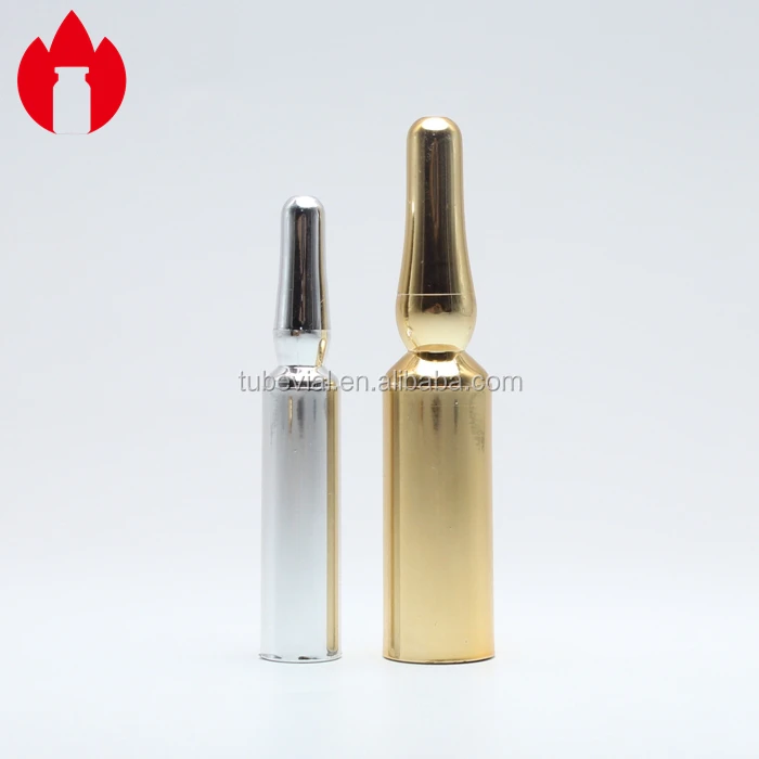 disposable 1.5ml supplements cosmetic essence liquid empty packaging medical small serum bottle plastic ampoules Industrial Use