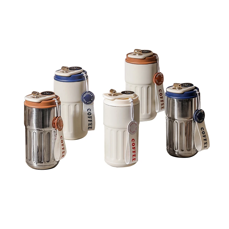 Умная измерительная чашка для кофе 316 Изолированная из нержавеющей стали