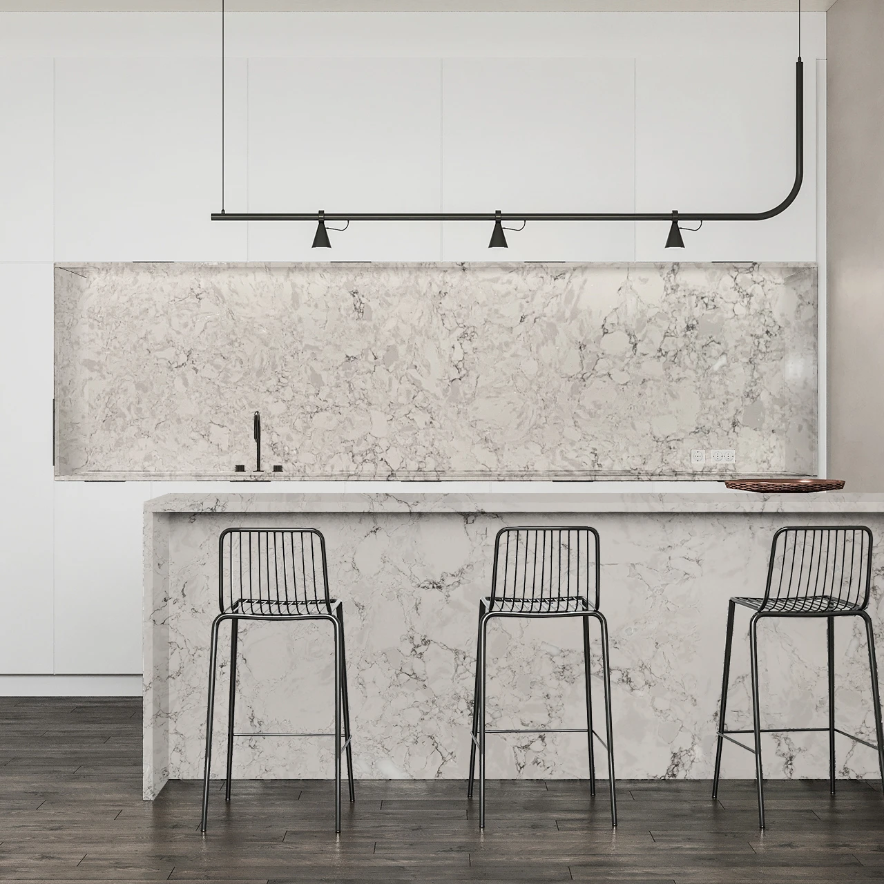 Кофейный столик из искусственного мрамора размер 30x30 новый дизайн серый