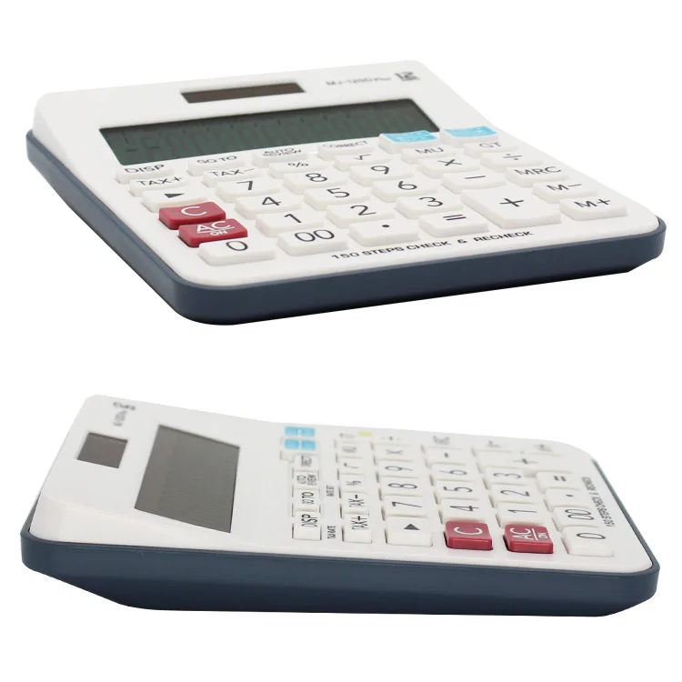 Promotion Big Button 12 digit Dual Power Desktop Calculator