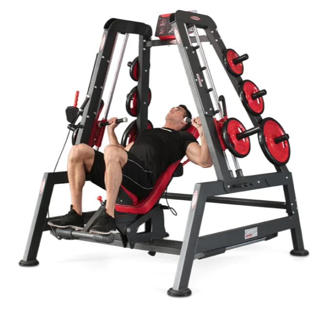 Huiti fitness plate loaded machine strength training gym fitness sets Power Smith Dual System shoulder Press