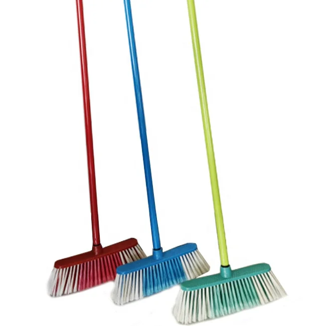 Wholesale coloured plastic broom head