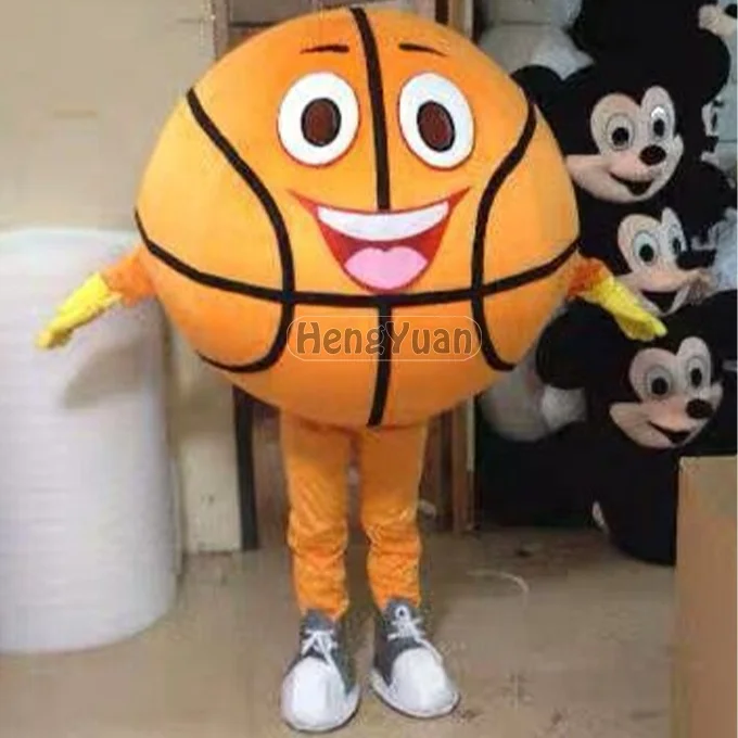 Hengyuan Football And Basketball Mascot Soccer Customized Costume Sports Activity Stage Performance Cartoon Character Mascot