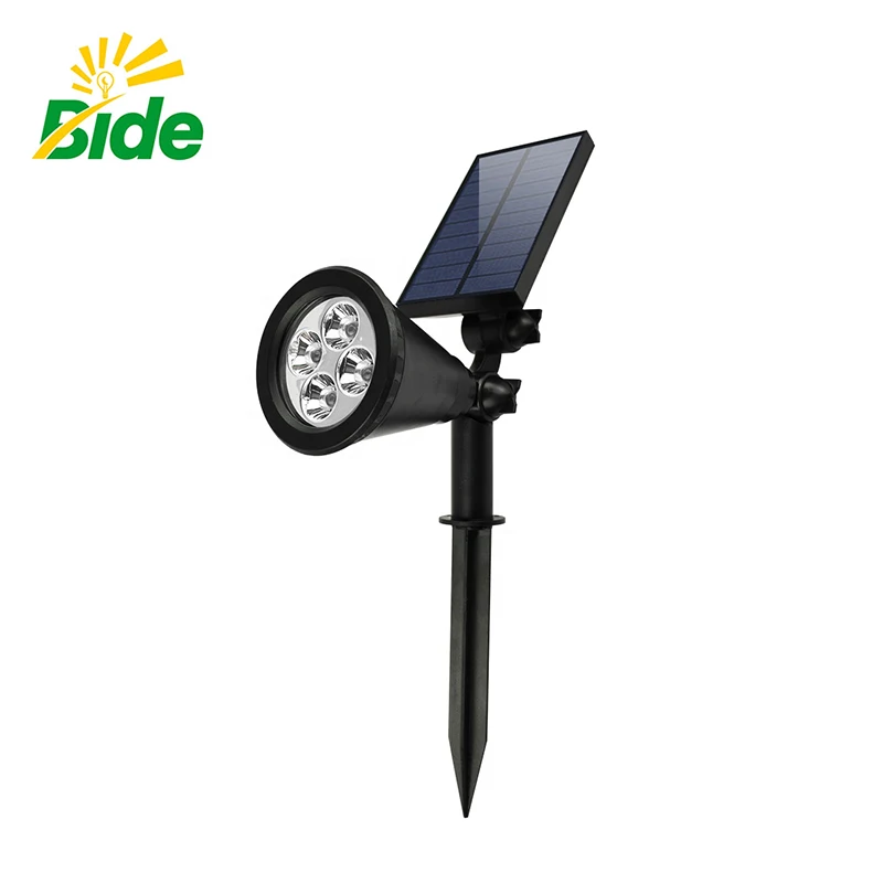 Promotion Solar Powered Led Garden Light Bulb Portable Led Solar Lamp Spotlight for Lawn