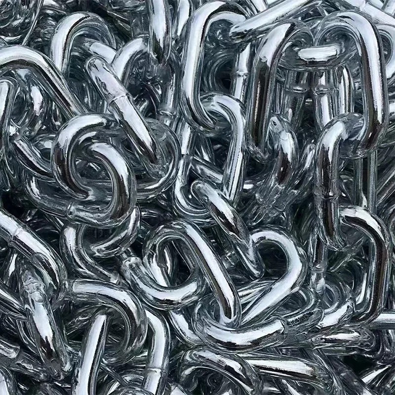 Manufactured factory hot sale silver 6-38MM G80 G100 lifting chain anchor lifting chain sling