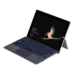 For Microsoft Surface Pro 3 4 Tablet Wireless Backlight Touchpad Keyboard For Surface Pro 7 5 6 Turkish Russian Arabic Keyboard
