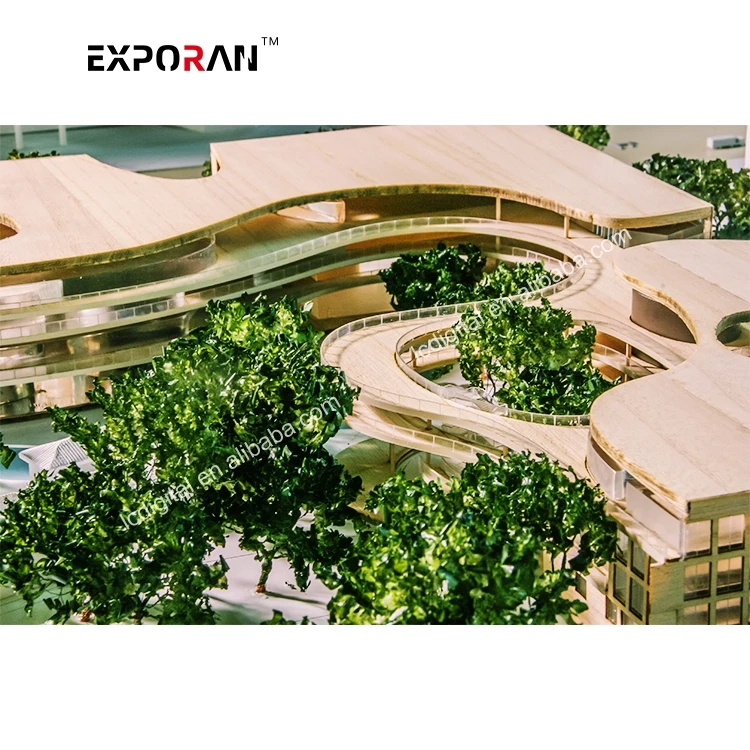 Особый материал, высокое качество, древесина, архитектура, 3D моделирование, архитектурная модель, дерево