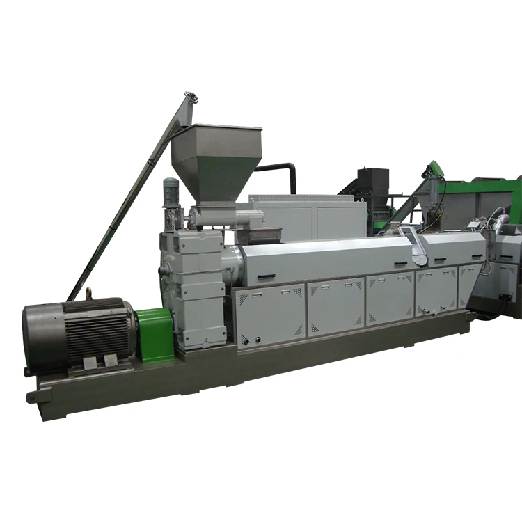 China Supplier Single screw PP HDPE regranulation line