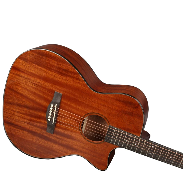 
share it Ready to ship Manufacturers supply 4041 inch bright folk guitar handmade solid wood folk guitar instruments 
