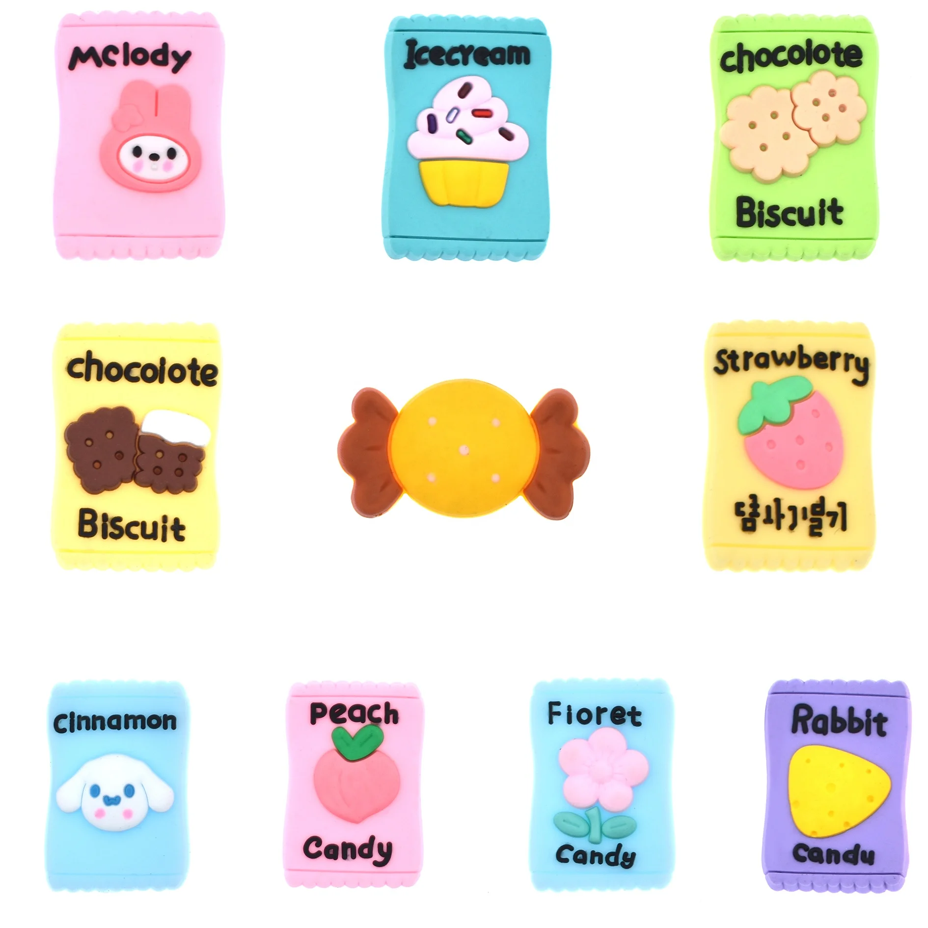 2024 Customized Wholesale Rubber 3D Animation Cartoon Youth Shoes Charm Shoes Decoration Animal Style Shoes Accessories Charm