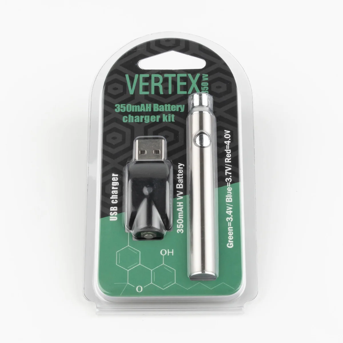 
Hot selling factory 510 thread ego battery with 650mah 