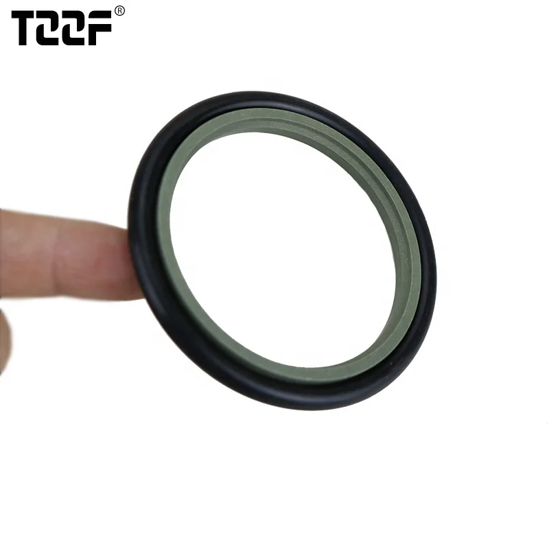 Ptfe Hbts Step Seal Gsj Hydraulic Buffer Rod Seal Rubber height 4.2mm
