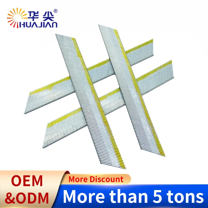 Galvanized Finishing Cabinetry Building Da Framing Nails 32-64Mm Round Head Collated Framing Nail