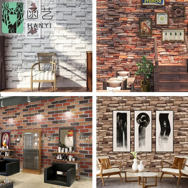 Hot sale pvc waterproof self adhesive myanmar wallpaper