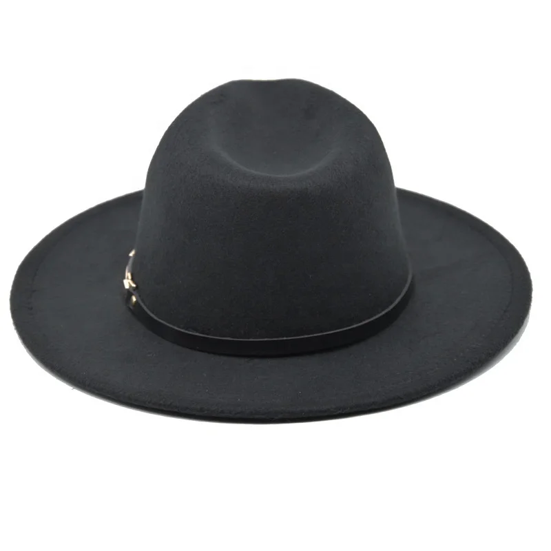 Высококачественные модные классические шерстяные фетровые шляпы для мужчин
