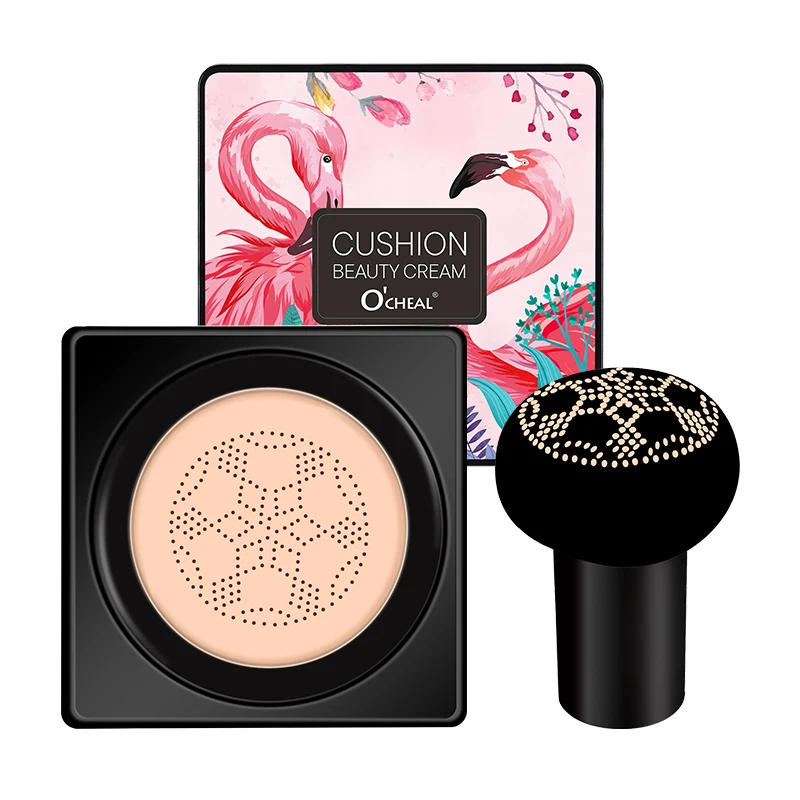 Mushroom Head BB Cream Foundation Cream for Face Makeup Concealer Air Cushion for Face Base with Whitening Air Cushion Ocheal