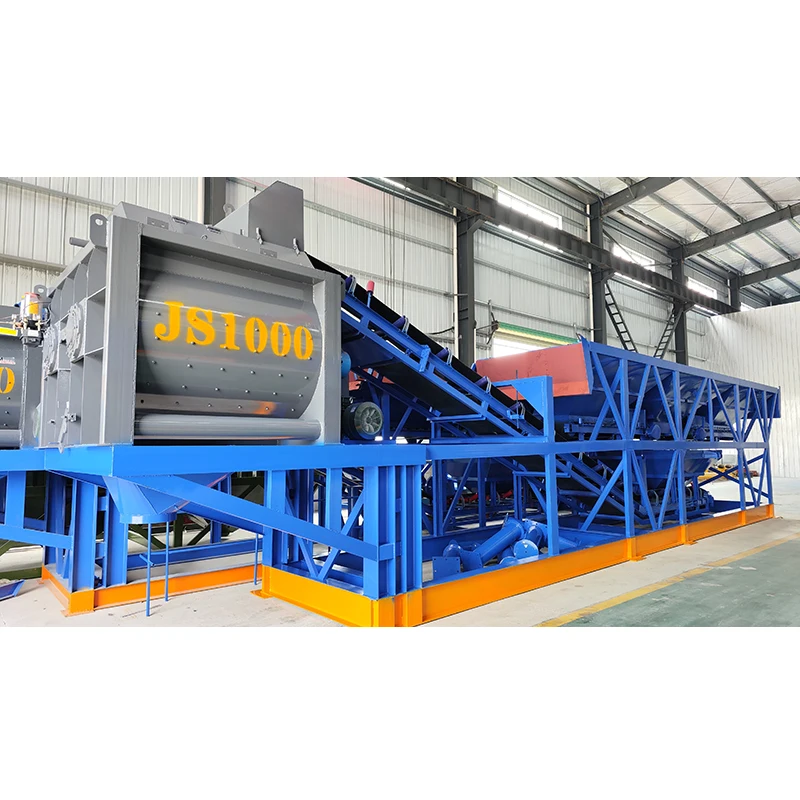 Low Cost 1m3 Fully Automatic Concrete Mixing Plant 60m3/h Ready Mix Concrete Batching Plant