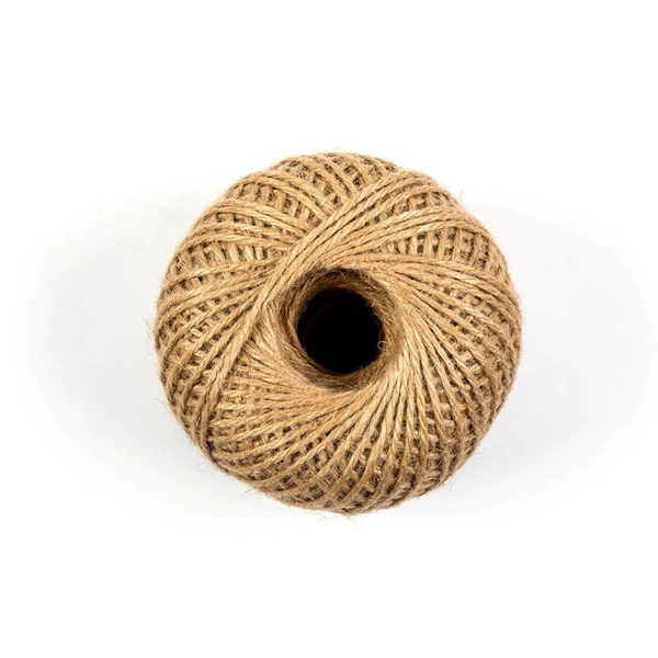  Оптовая продажа натуральный хлопковый шнур 3 мм из джута по заводской цене
