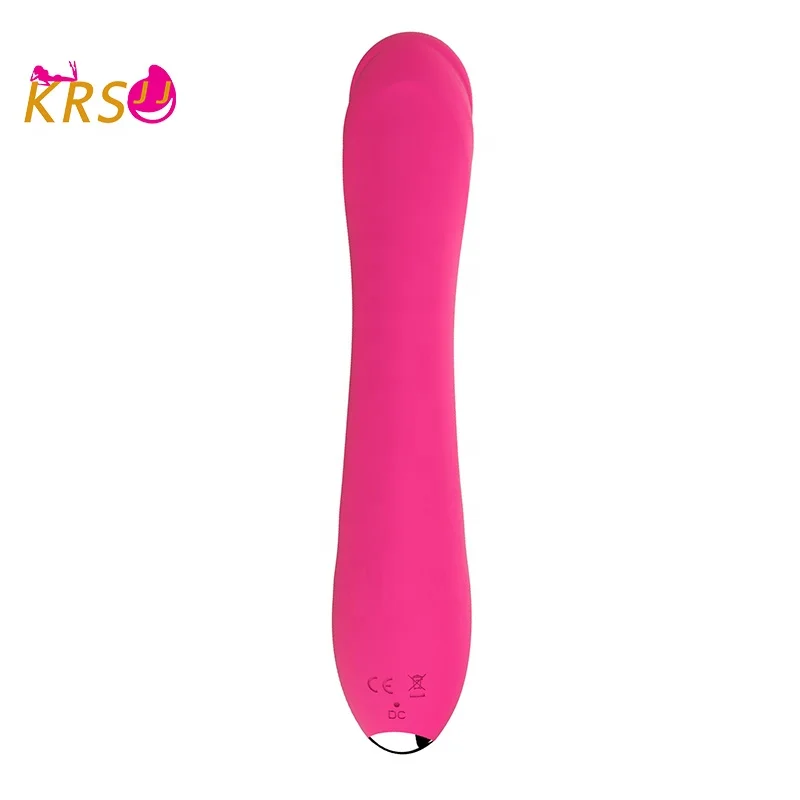 KRSJJ Silicone ABS waterproof Double motor 12-frequency Simulation penis vibration certificate vagina sex toys women vibrator