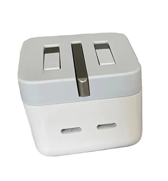 Factory Hot Sales 38W 40W Double Type C  Fast Wall Chargers Bulk Short Circuit Protection Power Supply Adapter For Iphone 13 Pro