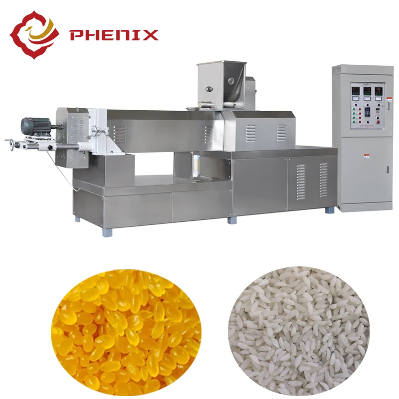 Popular Enriched Food Extruder Artificial Rice FRK Production Line Plant