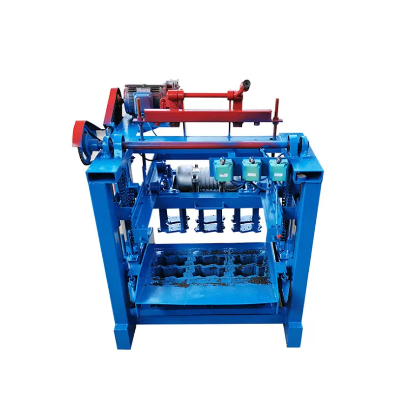 Hydraulic Press Fully Automatic Hollow Cement Concrete Block Making Machine Price for Sale